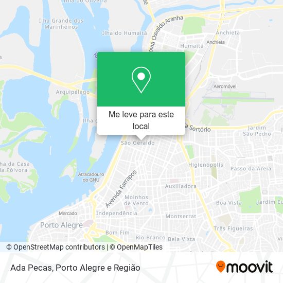 Ada Pecas mapa