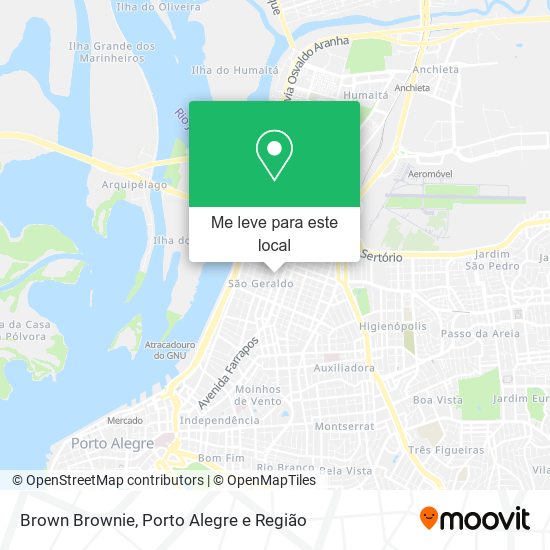Brown Brownie mapa