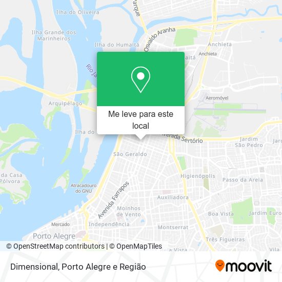 Dimensional mapa