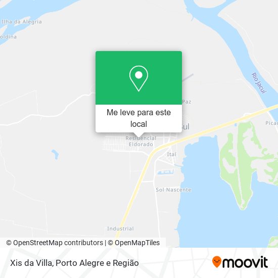Xis da Villa mapa