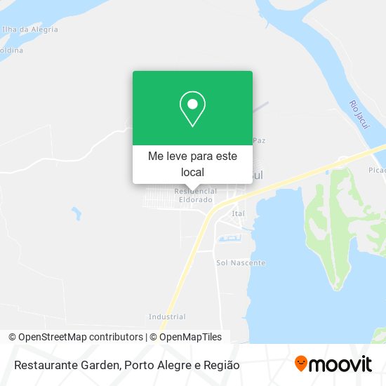 Restaurante Garden mapa