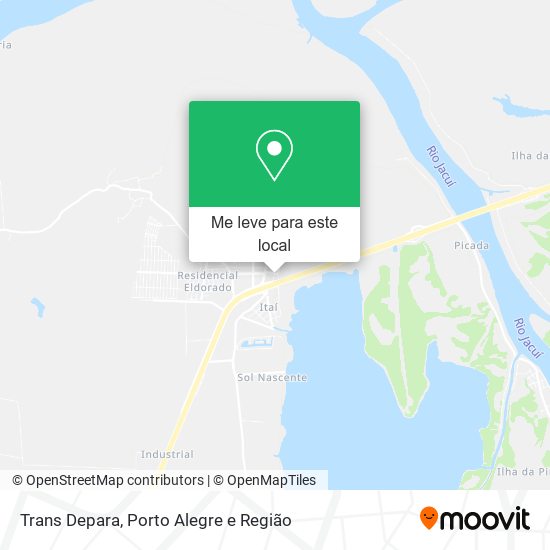 Trans Depara mapa