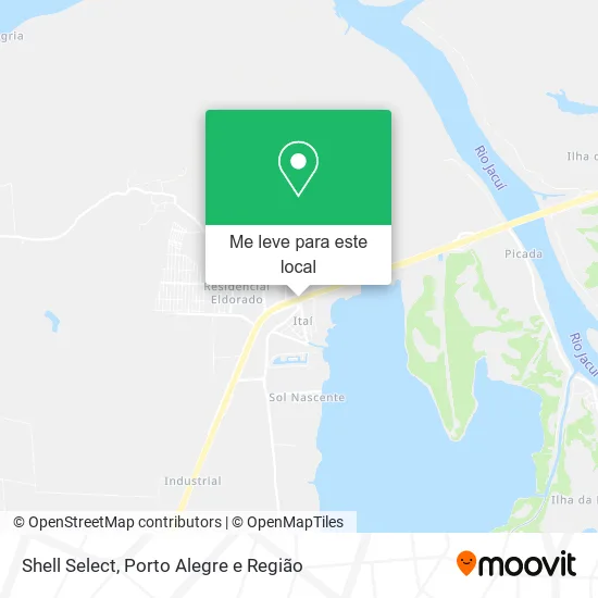 Shell Select mapa