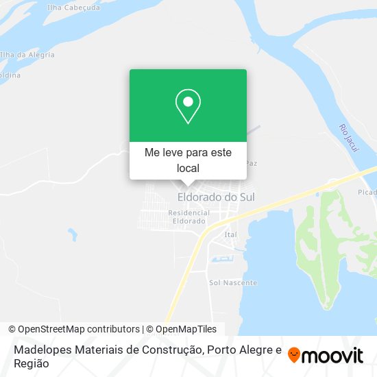 Madelopes Materiais de Construção mapa