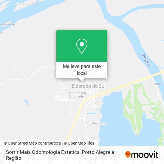 Sorrir Mais Odontologia Estetica mapa