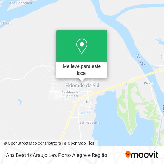 Ana Beatriz Araujo Lev mapa