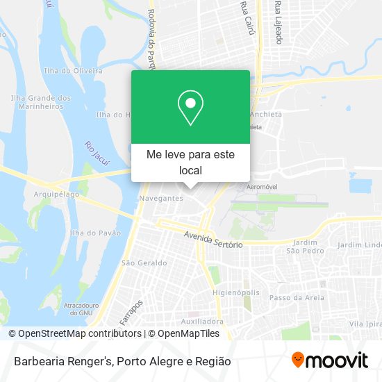 Barbearia Renger's mapa