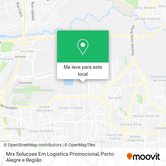 Mrx Solucoes Em Logistica Promocional mapa