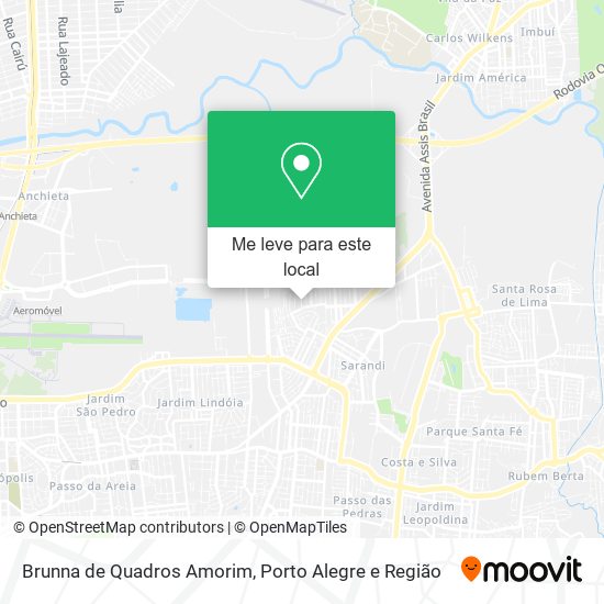 Brunna de Quadros Amorim mapa
