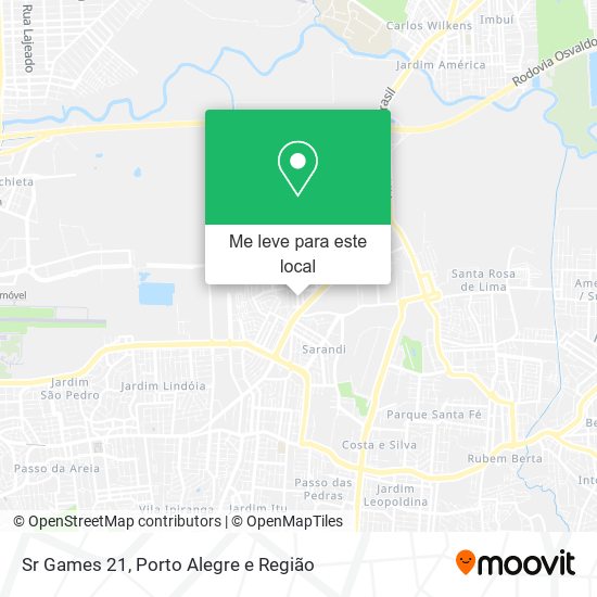 Sr Games 21 mapa