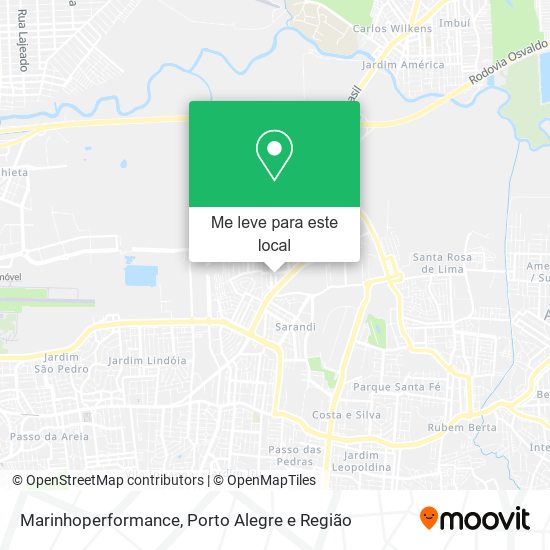 Marinhoperformance mapa