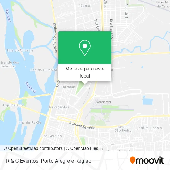 R & C Eventos mapa
