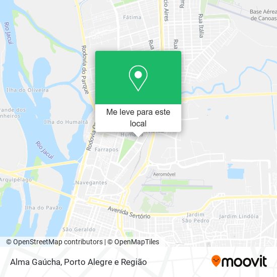 Alma Gaúcha mapa