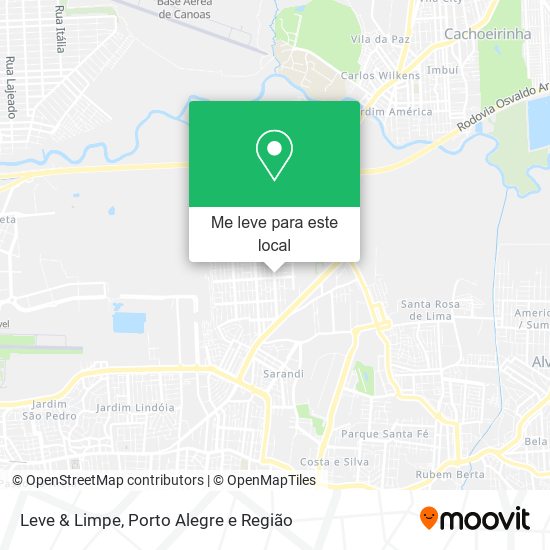 Leve & Limpe mapa