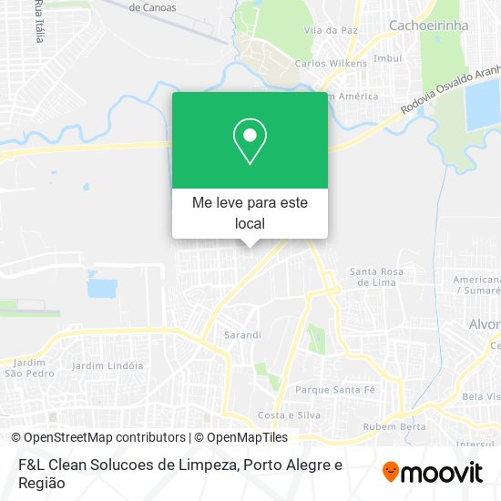 F&L Clean Solucoes de Limpeza mapa