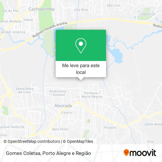 Gomes Coletaa mapa