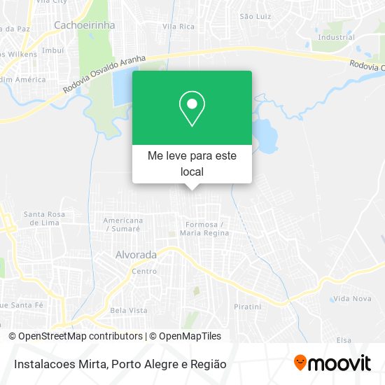 Instalacoes Mirta mapa