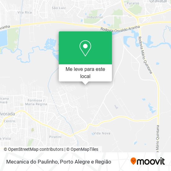 Mecanica do Paulinho mapa