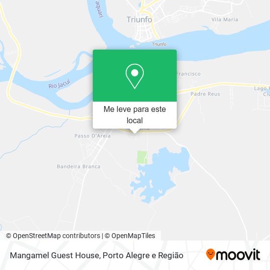 Mangamel Guest House mapa