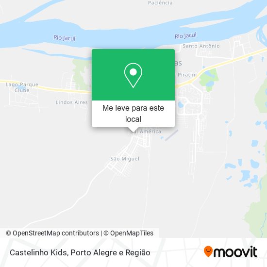 Castelinho Kids mapa