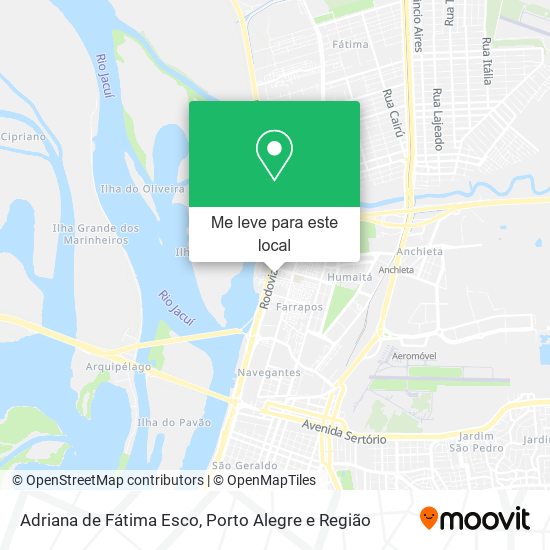 Adriana de Fátima Esco mapa