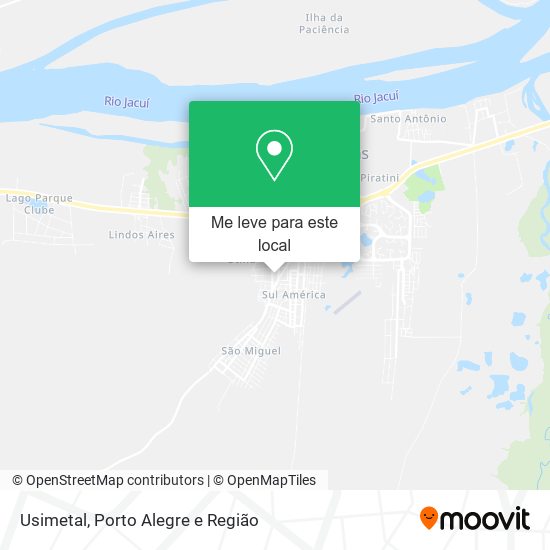 Usimetal mapa