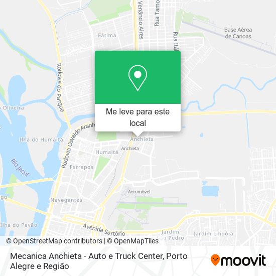 Mecanica Anchieta - Auto e Truck Center mapa