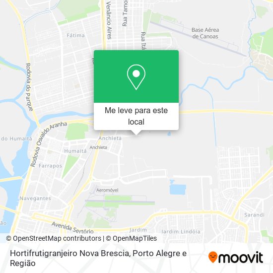Hortifrutigranjeiro Nova Brescia mapa