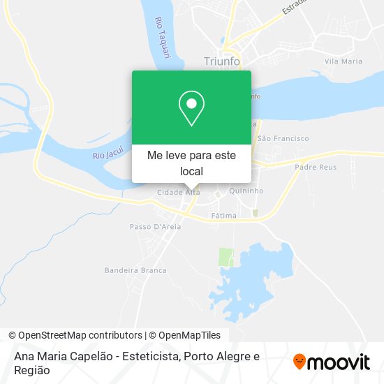 Ana Maria Capelão - Esteticista mapa