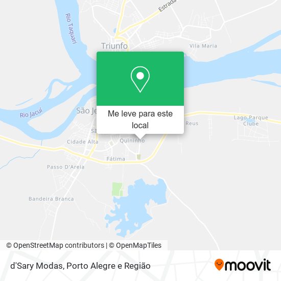 d'Sary Modas mapa