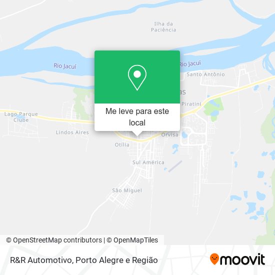 R&R Automotivo mapa