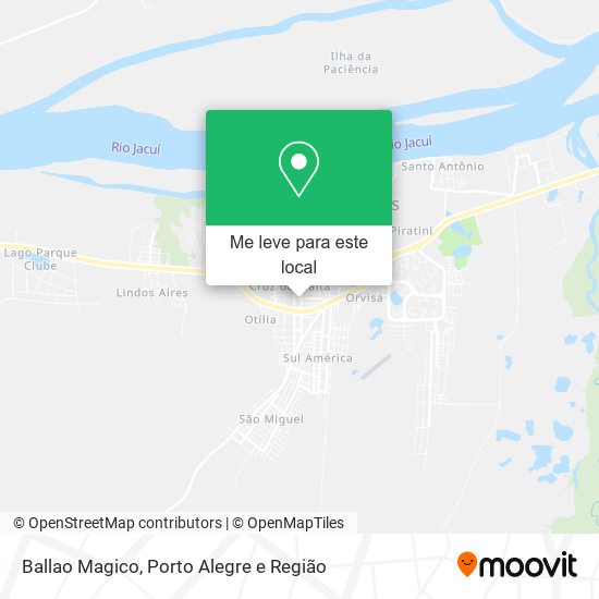 Ballao Magico mapa