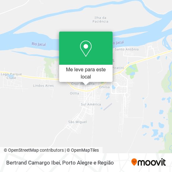 Bertrand Camargo Ibei mapa