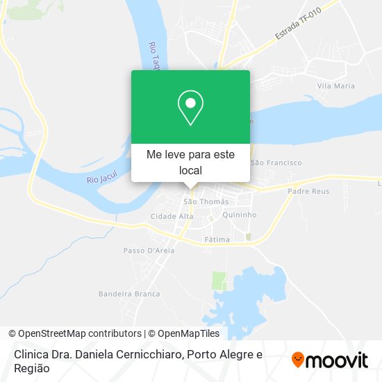 Clinica Dra. Daniela Cernicchiaro mapa