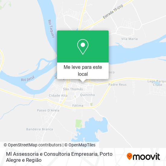 Ml Assessoria e Consultoria Empresaria mapa