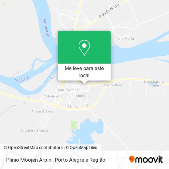 Plinio Moojen Arpini mapa