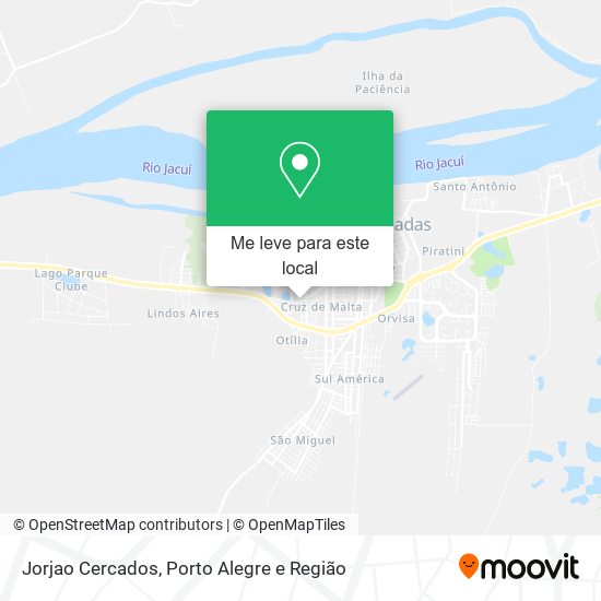 Jorjao Cercados mapa