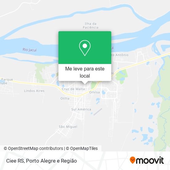 Ciee RS mapa