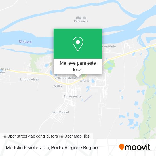 Medclin Fisioterapia mapa