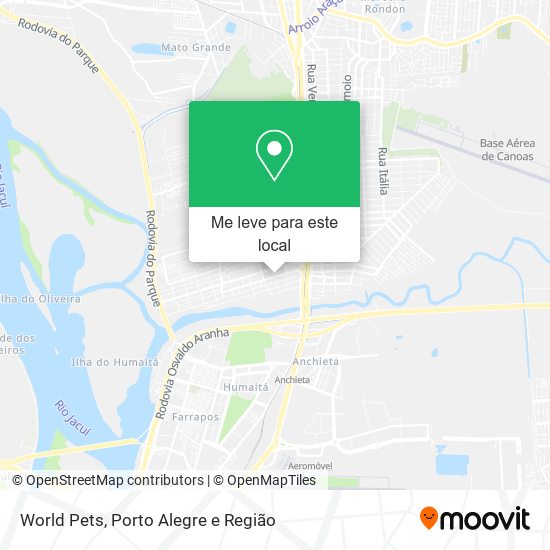 World Pets mapa
