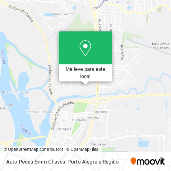Auto Pecas Smm Chaves mapa