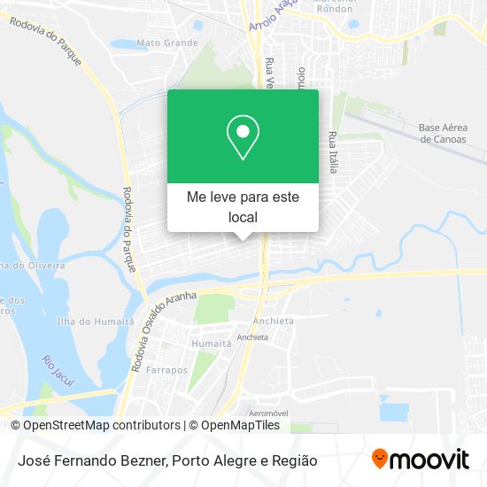 José Fernando Bezner mapa