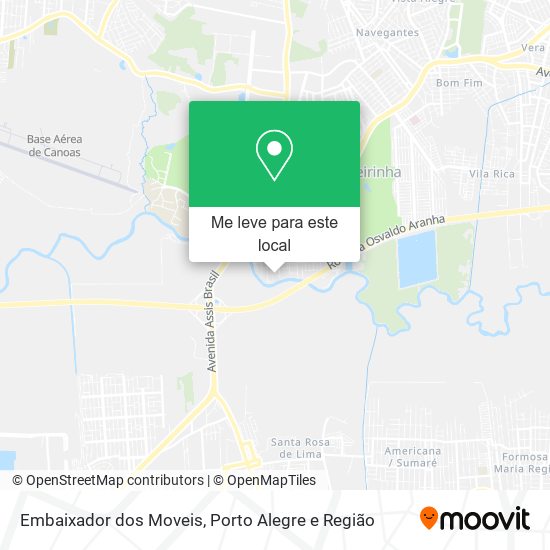 Embaixador dos Moveis mapa