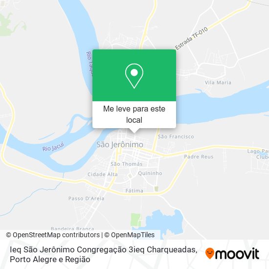 Ieq São Jerônimo Congregação 3ieq Charqueadas mapa