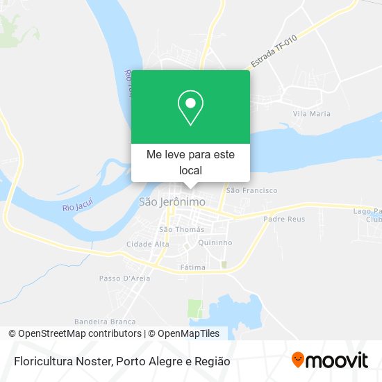 Floricultura Noster mapa