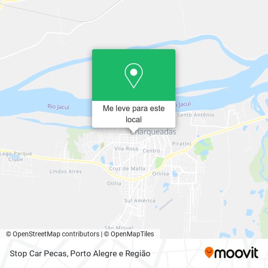 Stop Car Pecas mapa