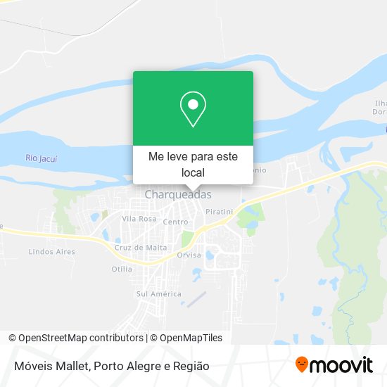 Móveis Mallet mapa