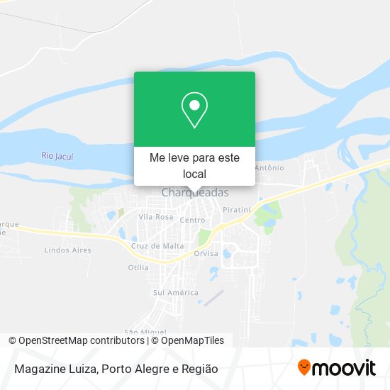 Magazine Luiza mapa