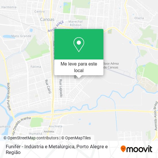Funifér - Indústria e Metalúrgica mapa