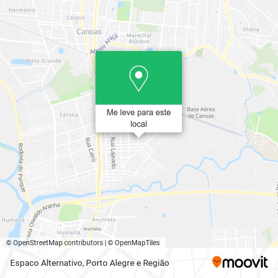 Espaco Alternativo mapa